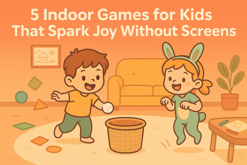 5 Fun Indoor Games for Kids to Spark Joy